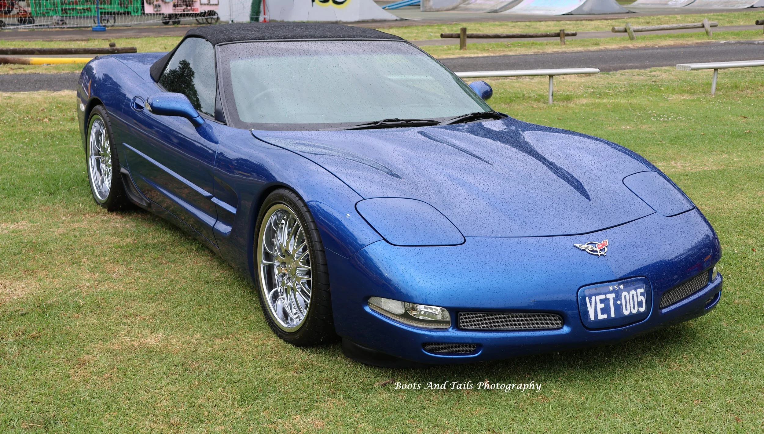 Blue Corvette   Hi Res Shot