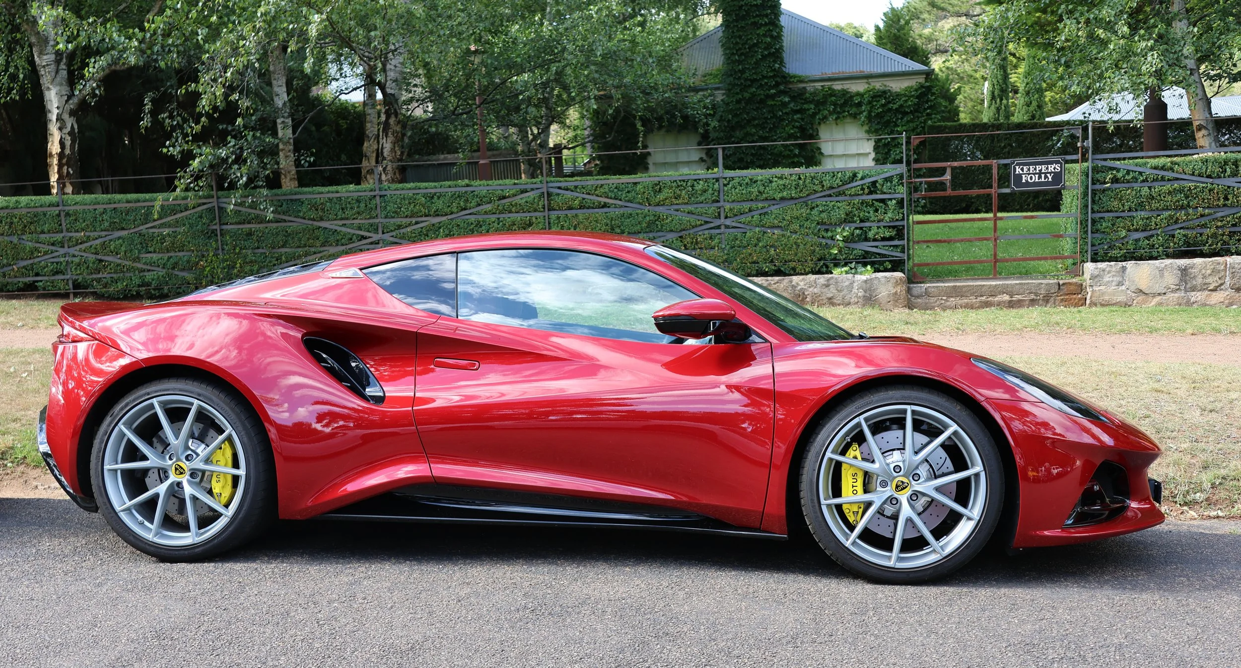 Red Lotus Emira  Hi Res Photo Shot