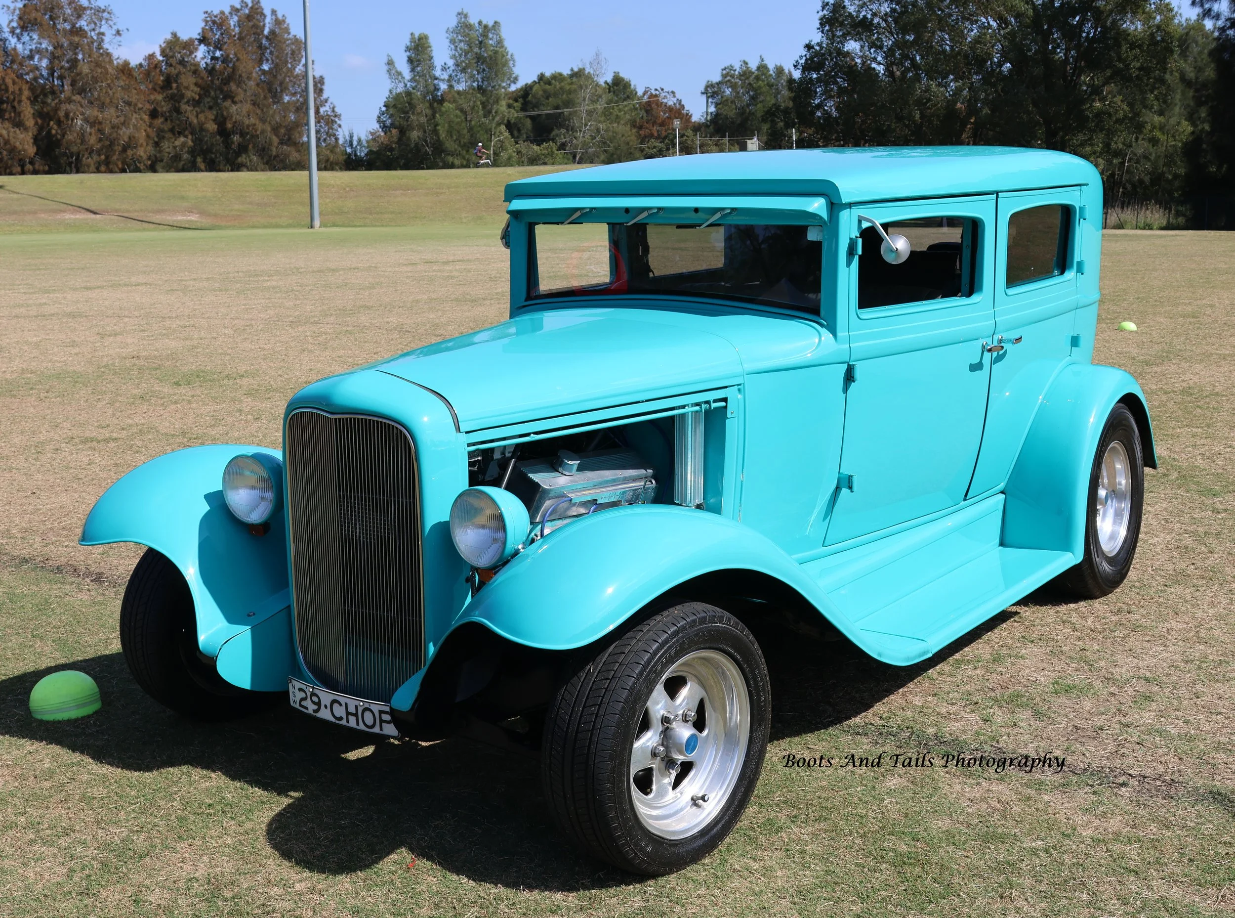 Blue 29 Chopped Ford   Hi Res Shot
