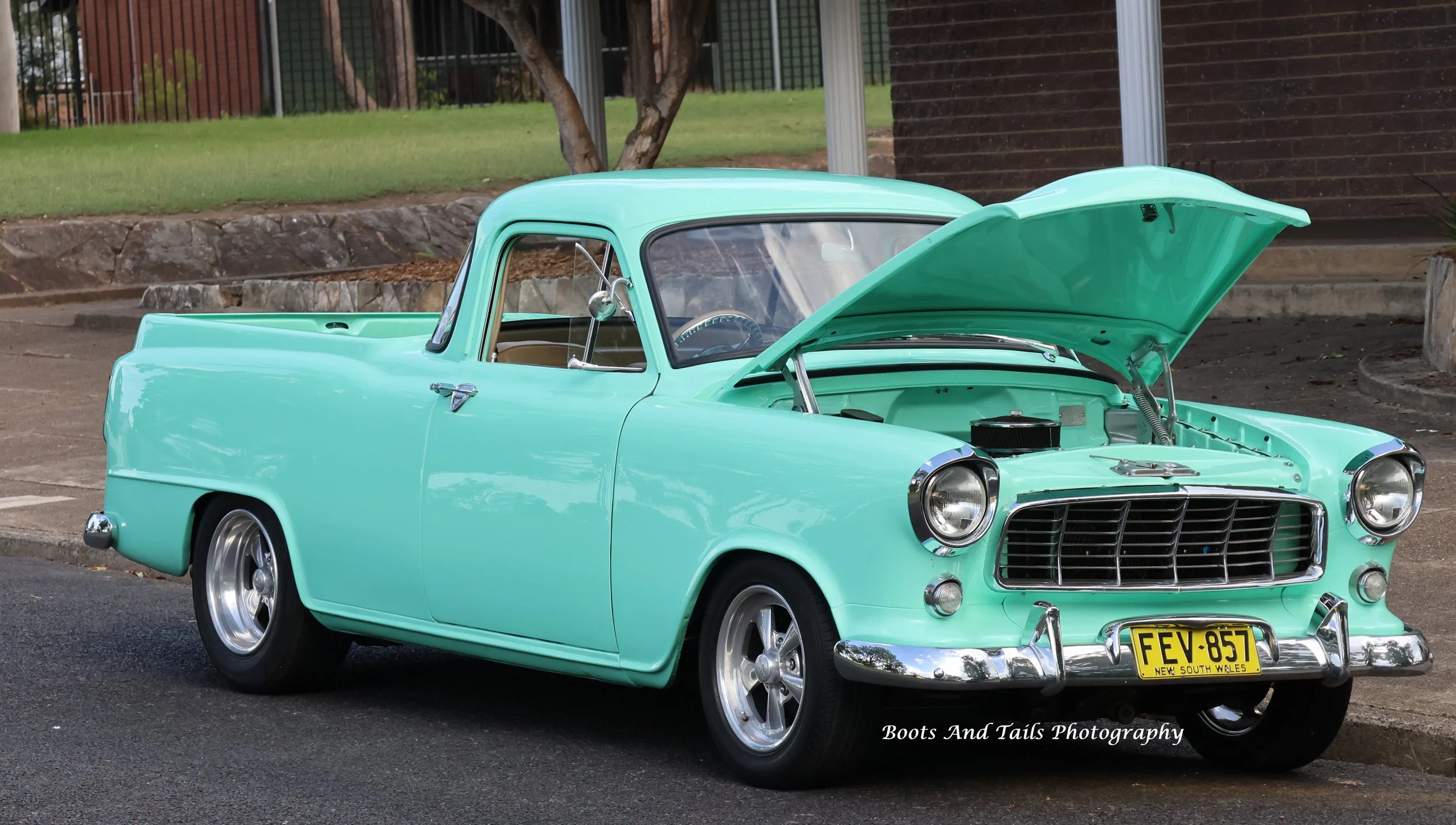 Green  FE Ute  Hi Res Photo Shot