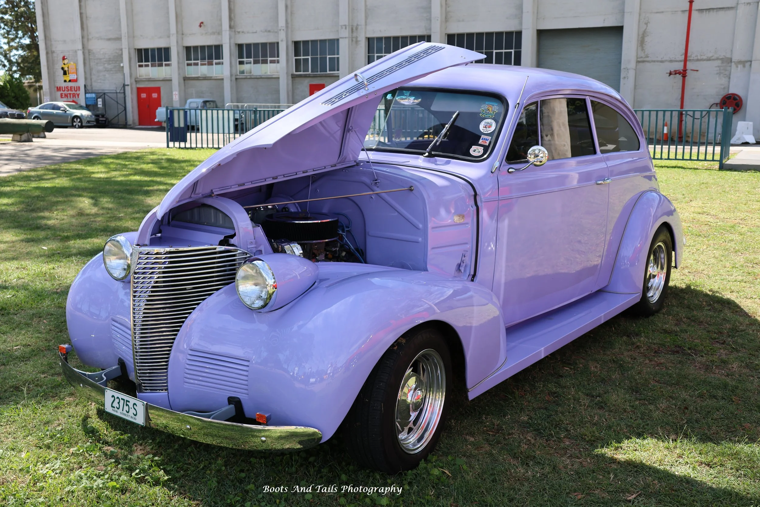 Lavender Hot Rod  Hi Res Shot