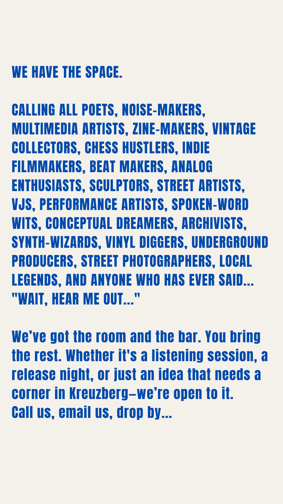 ADORE BAR BERLIN KREUZBERG