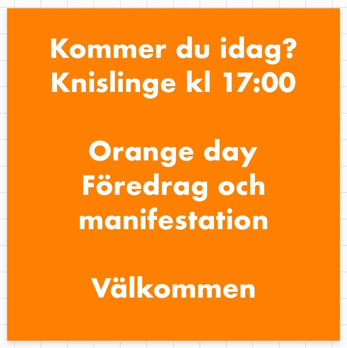 Idag, p&aring; FN:s Kvinnodag, vill F&ouml;reningen FRID lyfta vikten av att motverka m&auml;ns v&aring;ld mot kvinnor. Vi uppm&auml;rksammar detta genom ett samtal med @elafali , en dansuppvisning av @Cristina Caprioli, fackelt&aring;g och manifesta