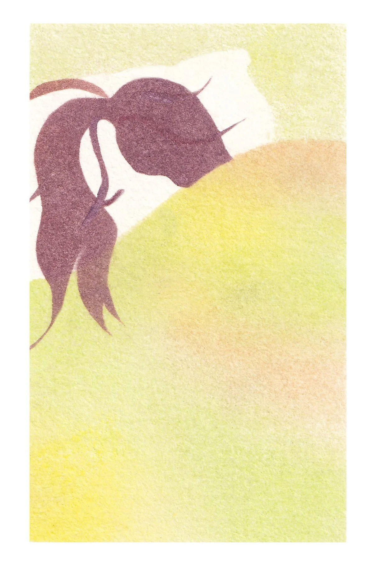 Endormie n°6 - 7 x 5 cm