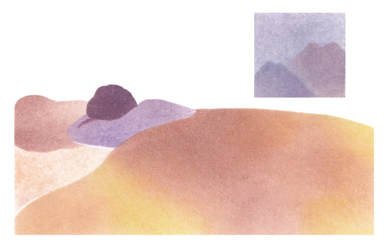 Endormi n°2 - 5 x 7 cm