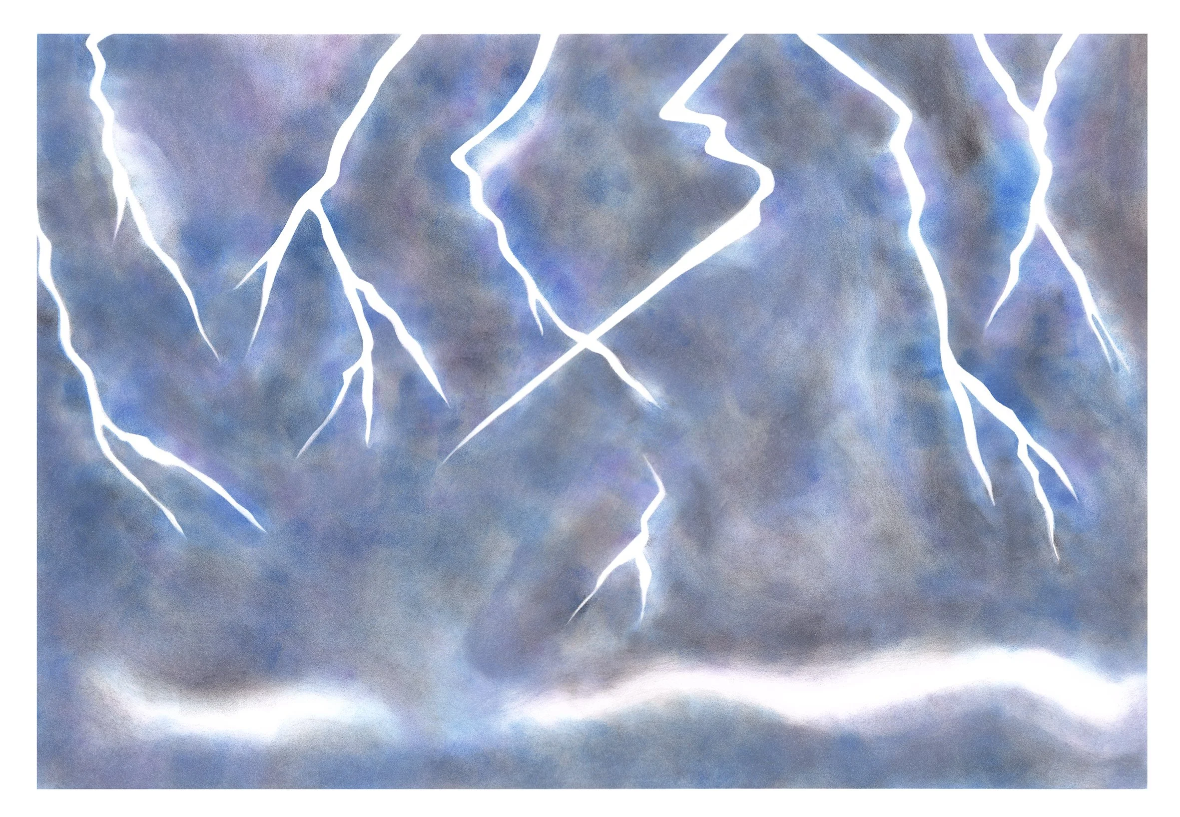 Orage n°1 - 36x51 cm