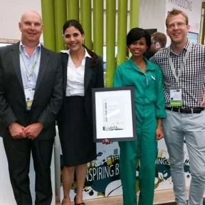 GBCSA awards Hotel Verde for achieving the highest Green Star rating in the country