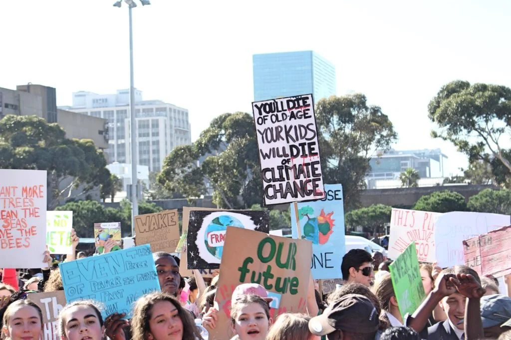 Ecolution Consulting supports the youth demanding climate justice