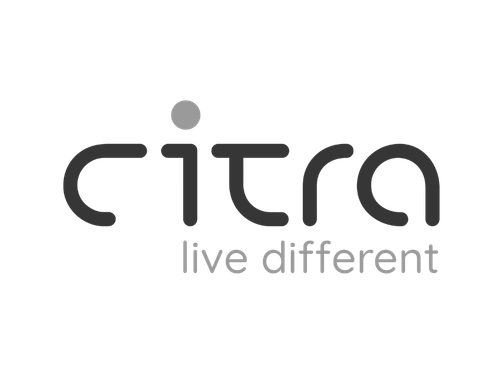 Citro logo with the slogan 'live different' underneath it.