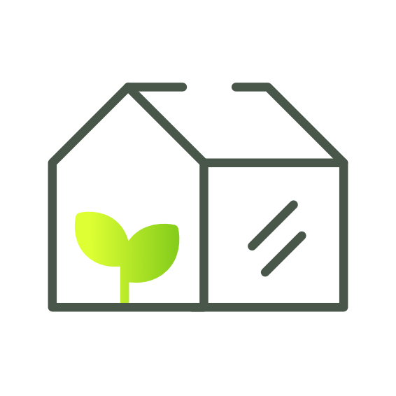 Illustration of a circuit board with a yellow-green square component and electronic traces.