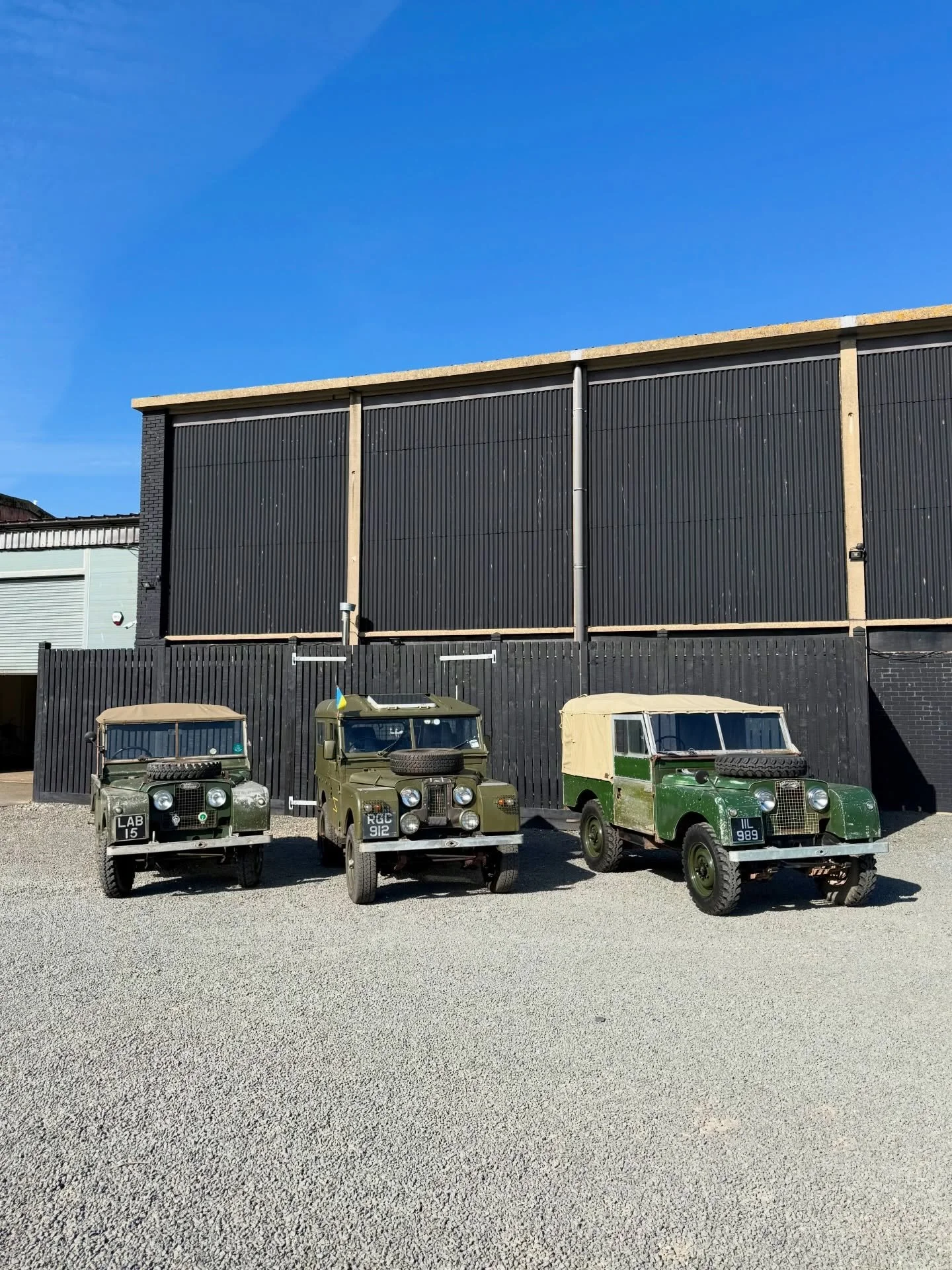 There&rsquo;s a Series 1 party happening at the Halls today.

Coming up for sale very soon. Come and view these iconic 50s Land Rovers this Sunday at Rye Classics, from 9am to midday. 

#aubreyhalls #landrover