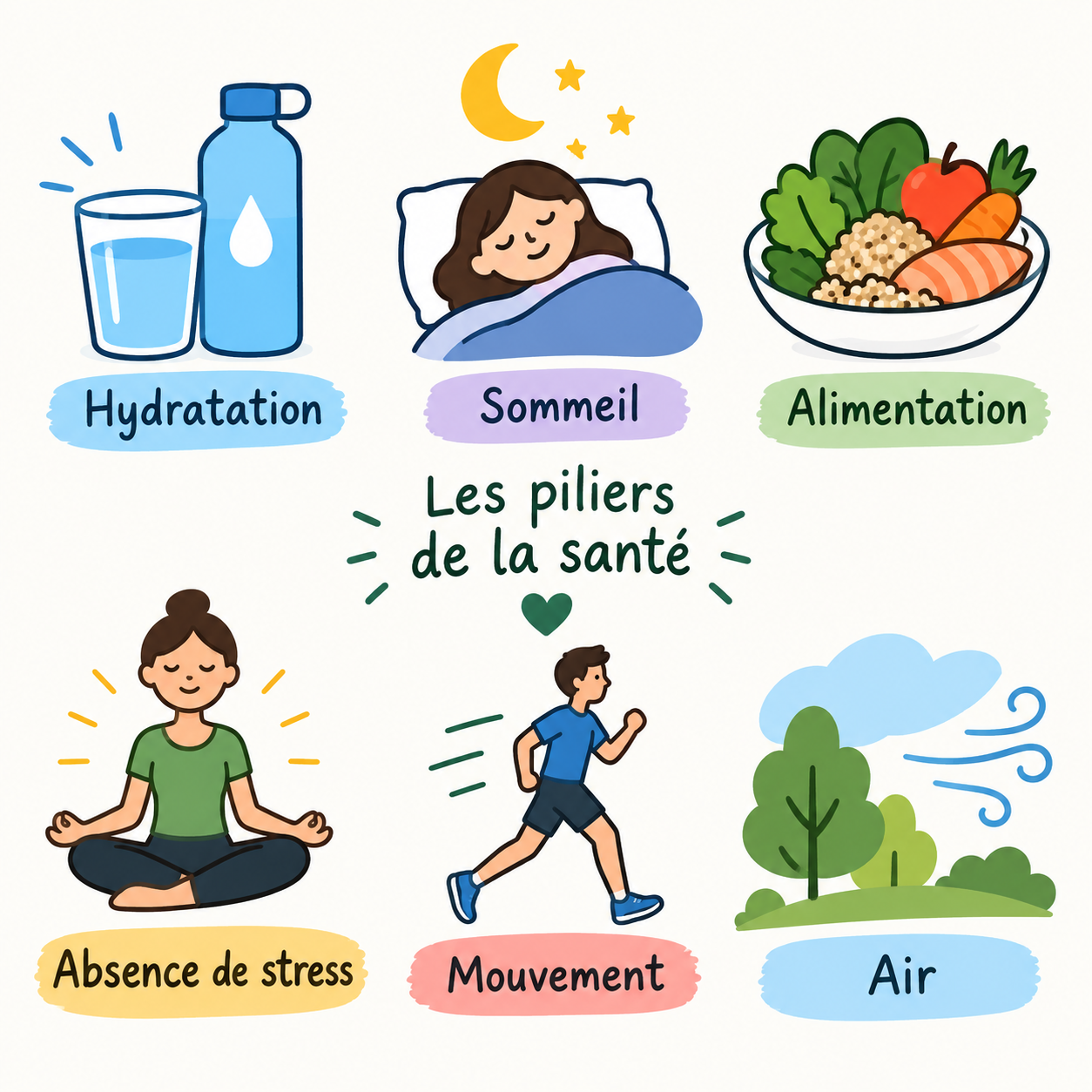 LES BASES DE LA BONNE SANTÉ