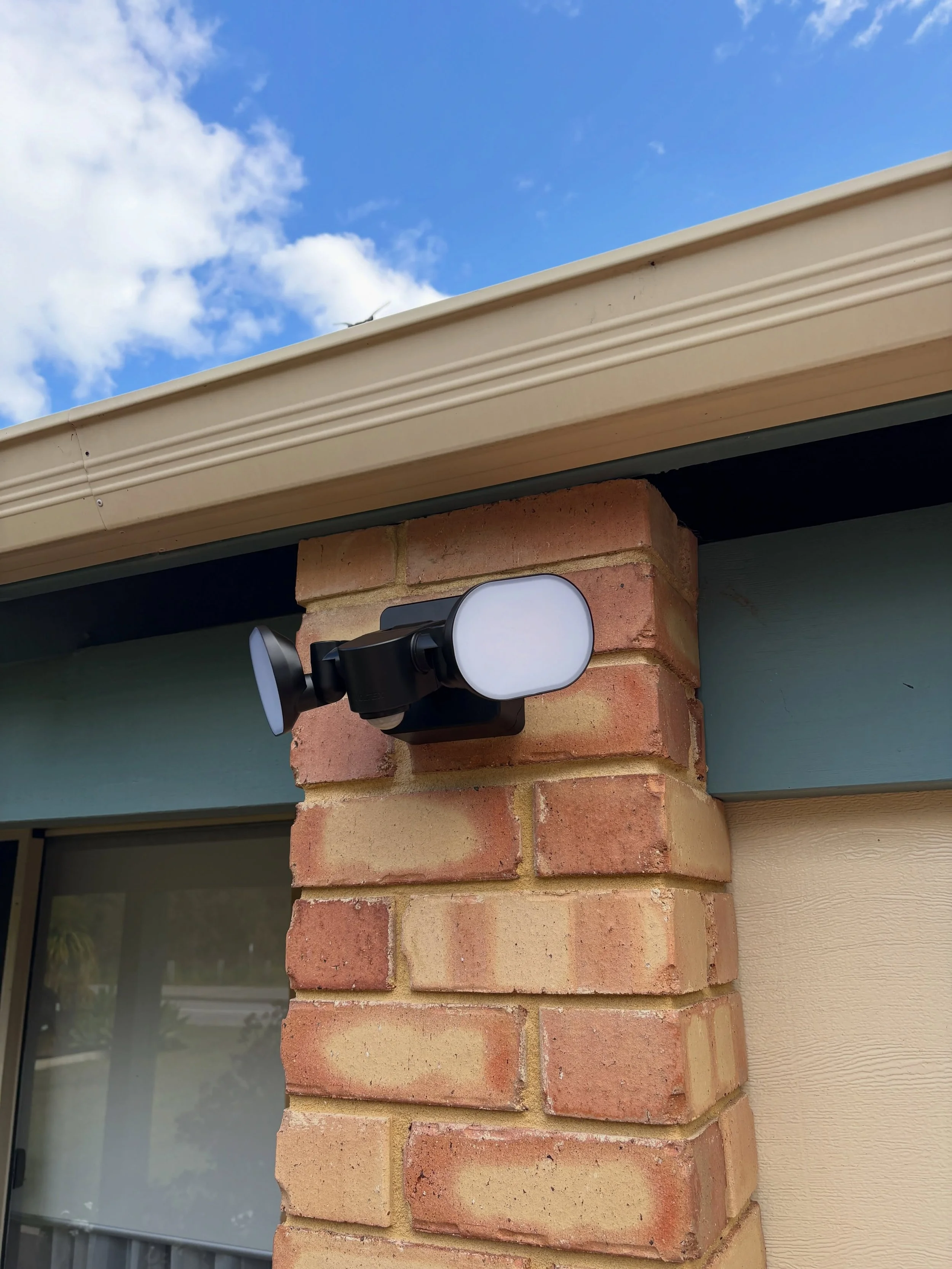 After Vs. Before 👏🏼

These security flood lights provide bright, practical lighting for outdoor areas &mdash; helping illuminate entrances, driveways, pathways and other areas around the property. It&rsquo;s a simple way to improve visibility and s