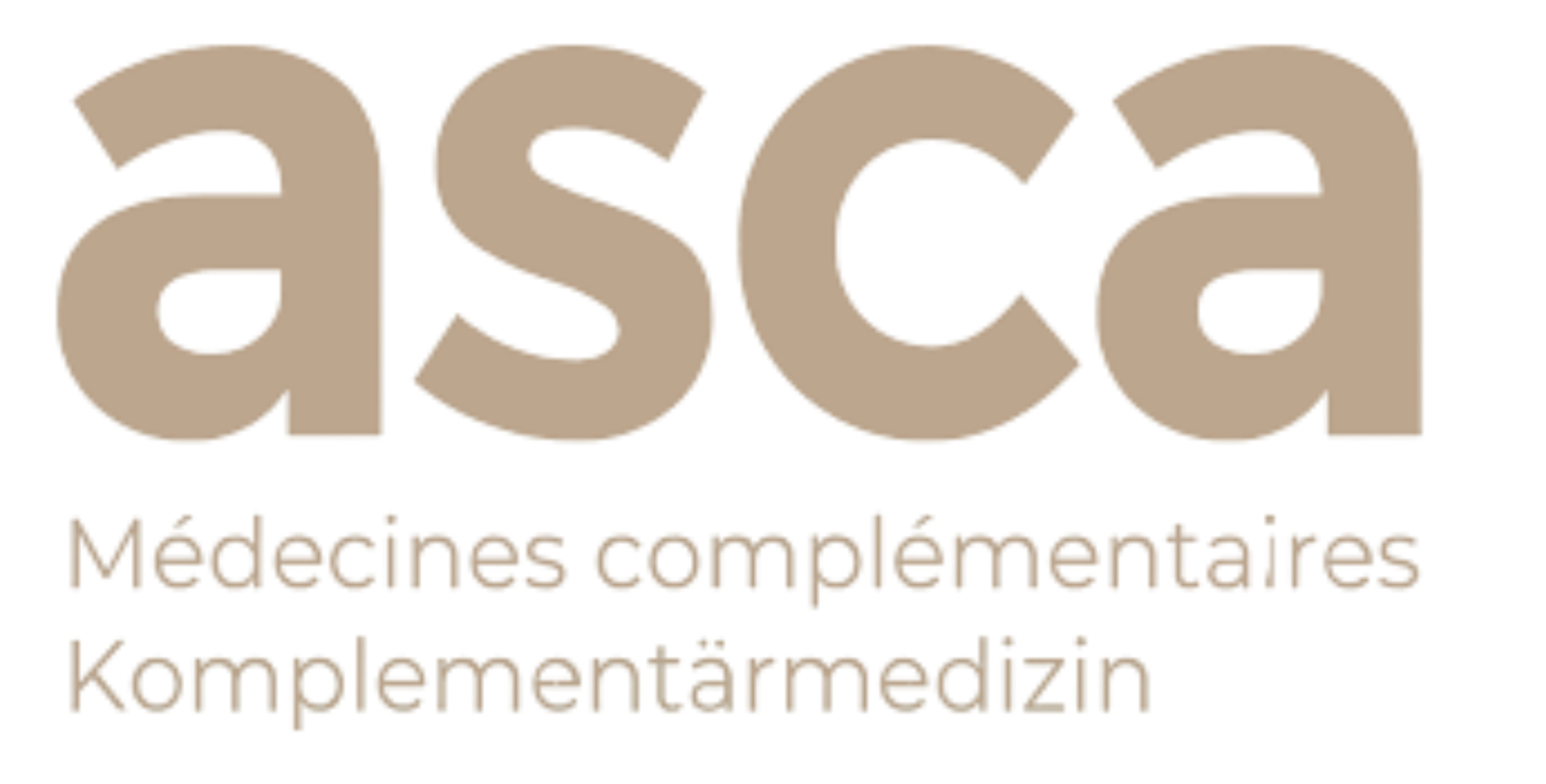 Logo ASCA, "Médicines complémentaires"