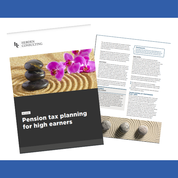 DOWNLOAD: July 2025 Pension Tax Planning For High Earners