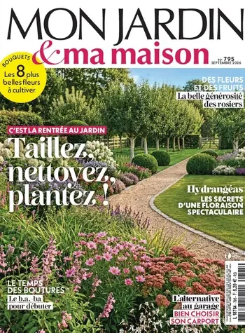 couverture du magazine Mon jardin & Ma Maison n° d'août 2026