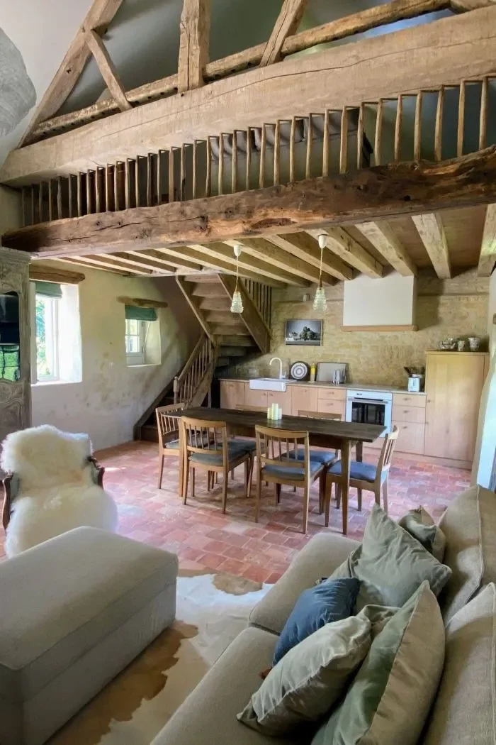 pièce principale du gîte