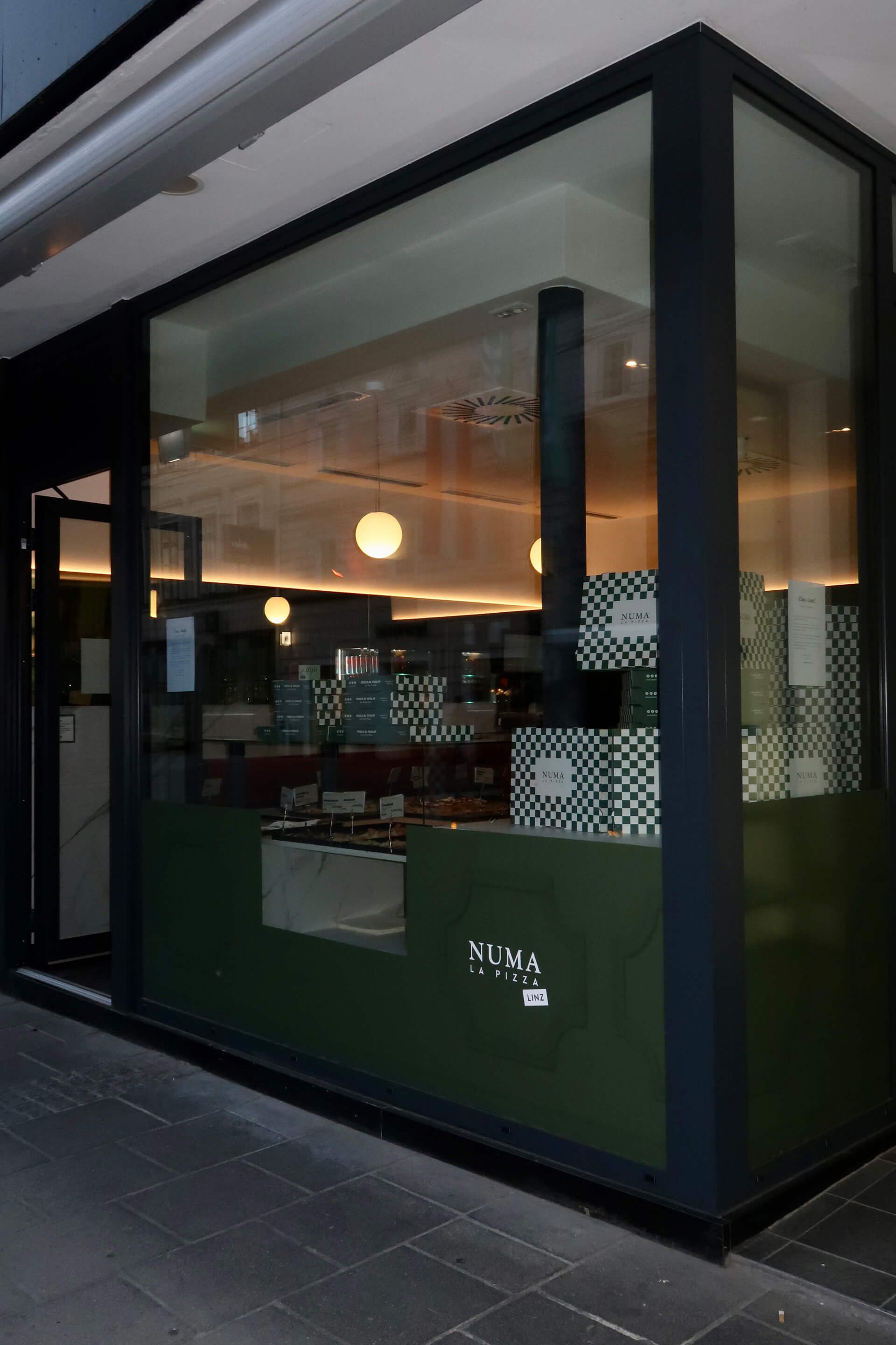 Außenansicht von NUMA la Pizza auf der Landstraße 35 in Linz