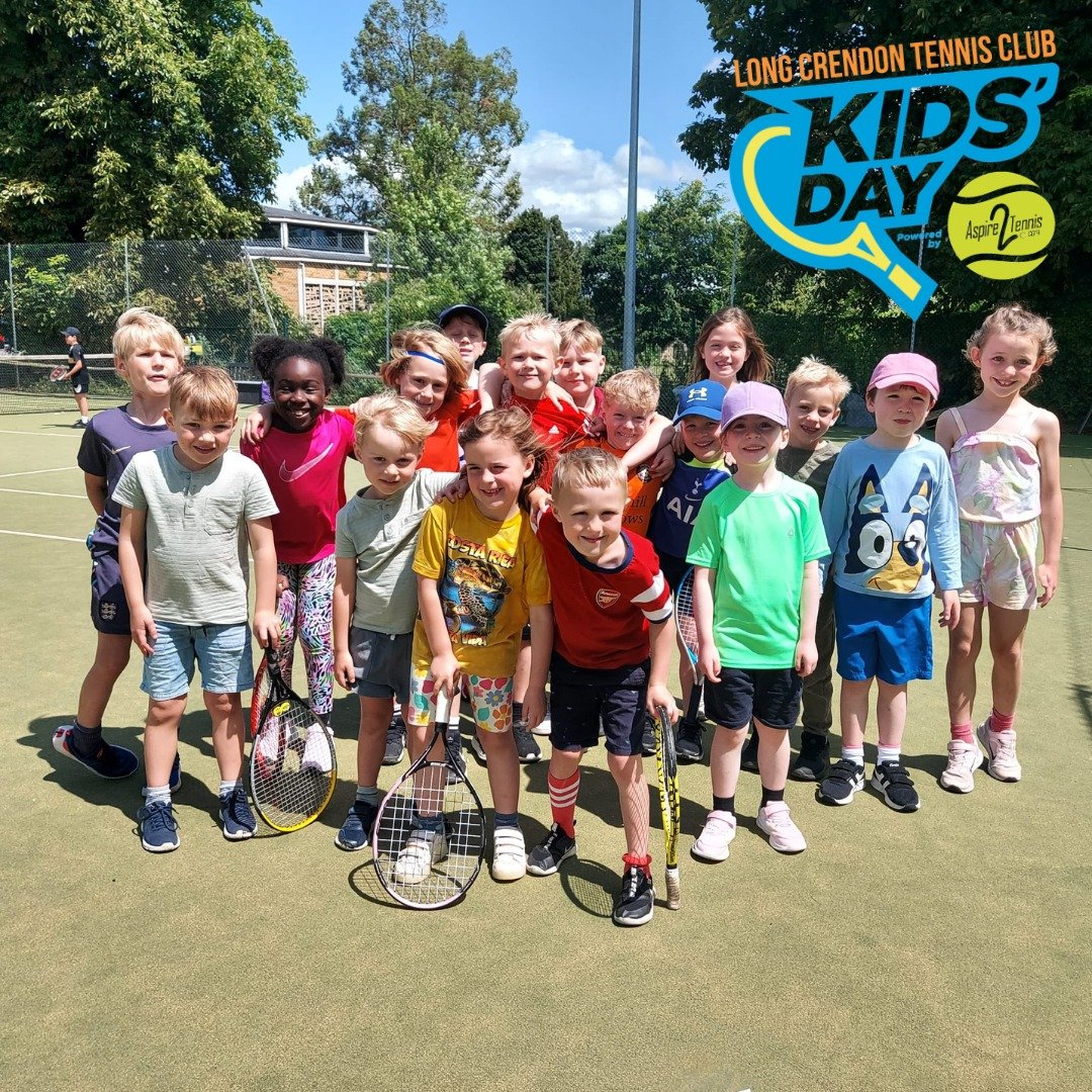 What an amazing day at Long Crendon Tennis Club! Over 40 children, aged between 3 and 16, joined us for a fun-filled Kids&rsquo; Day packed with tennis, games, and good vibes.

🎾 Tennis Tots (Ages 3&ndash;5)
We started the day with fun, playful sess