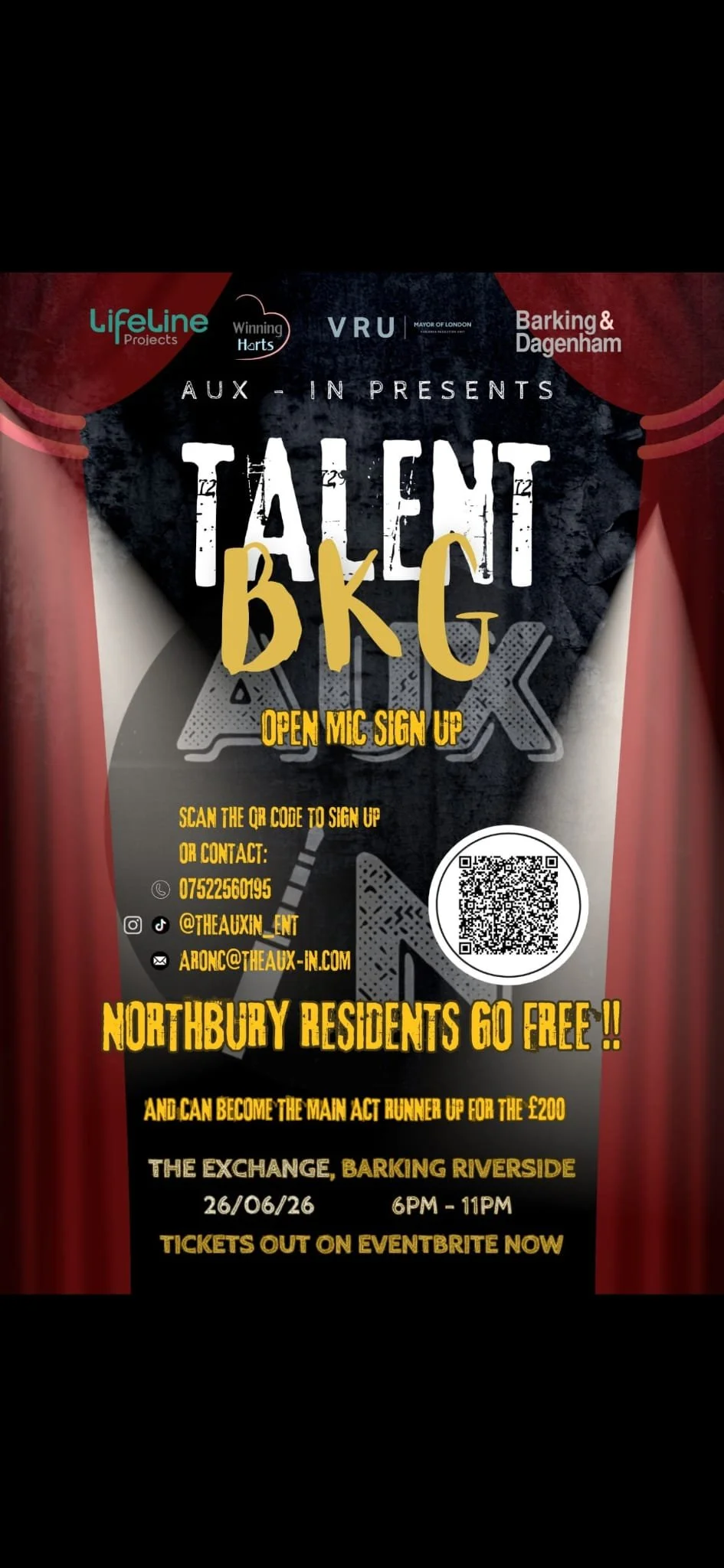 Talent BKG: Open Mic