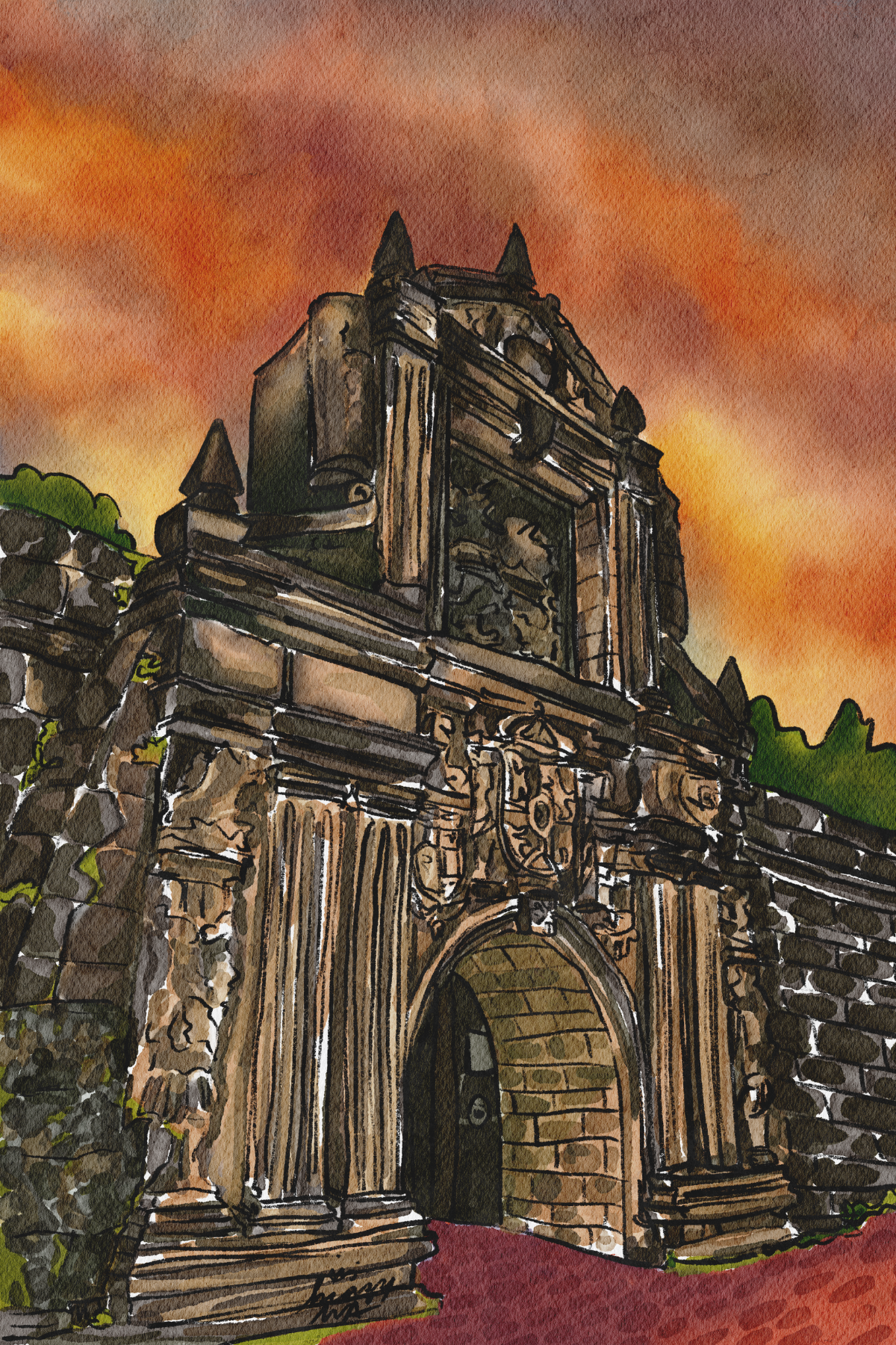 Fort Santiago Sunset