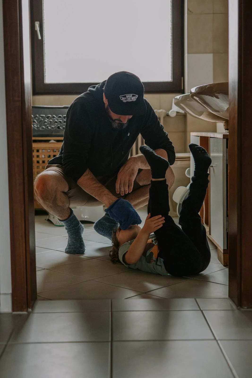 Fotografin aus Karlsruhe beobachtet euch beim Quatsch Machen.