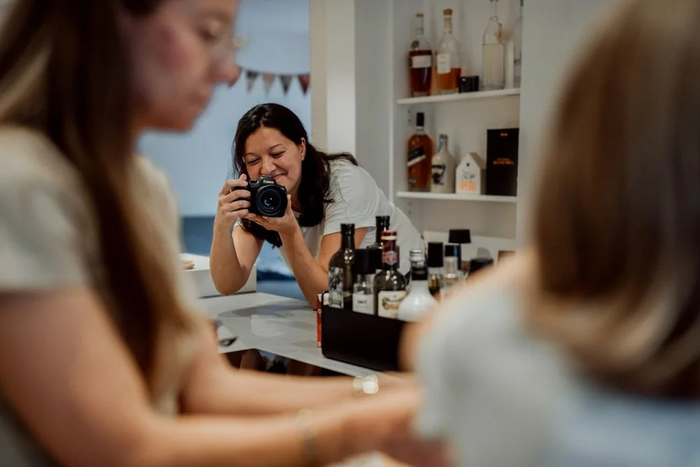 Familienfotos um Mannheim in entspannter Atmosphäre.