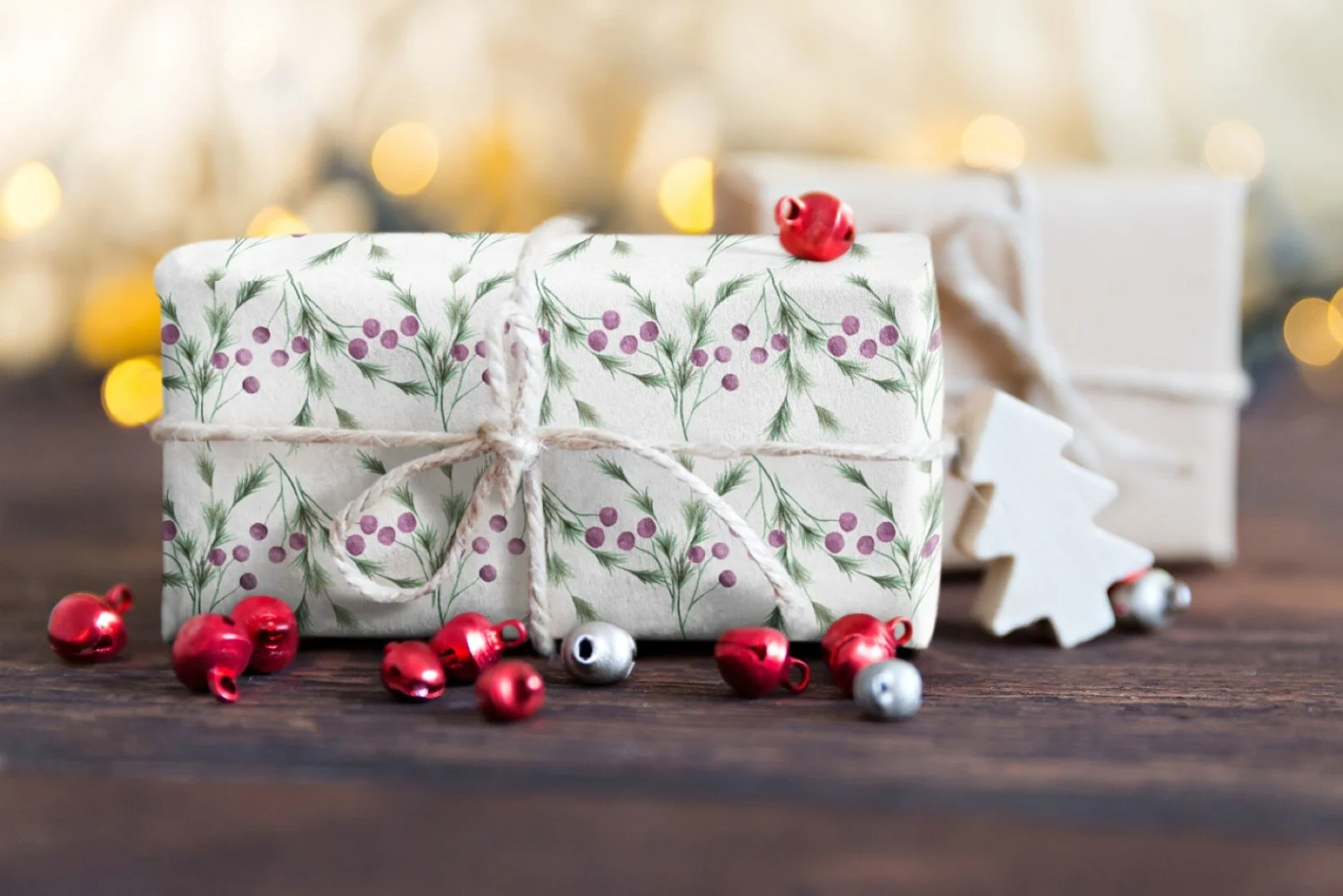A little woodland magic for your holiday gifts. ✨ Berry &amp; Sprig brings that quiet-morning, snow-on-the-pines, slow-season feeling to every box and bow.

If cozy had a wrapping paper, this would be it. 🤍🎄

#wrappingpaper #holidaygifts #giftwrap 