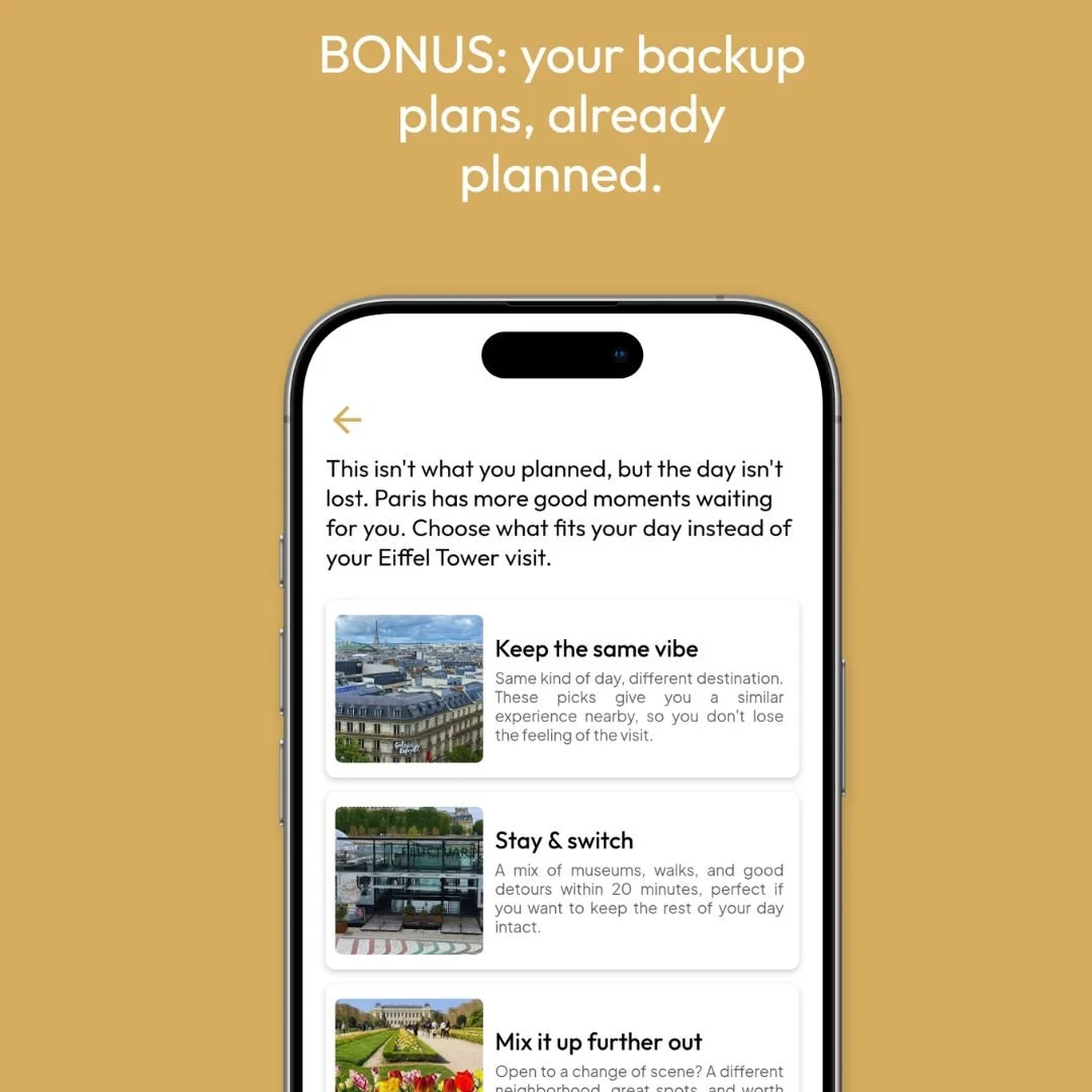Paris on the spot app backup plans.jpg