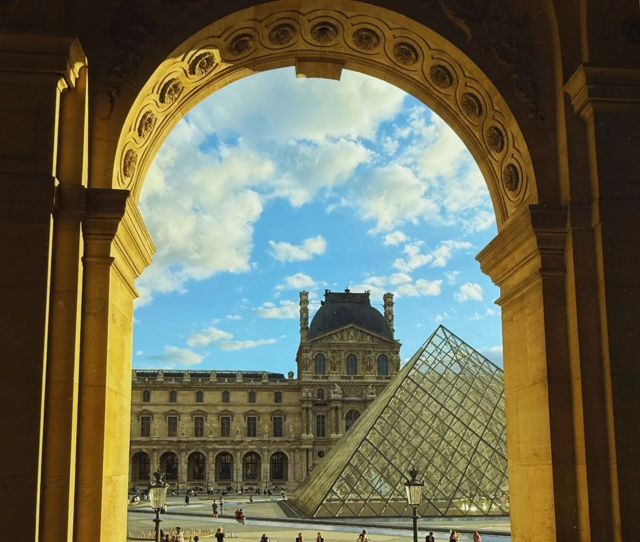 Louvre Museum pyramid