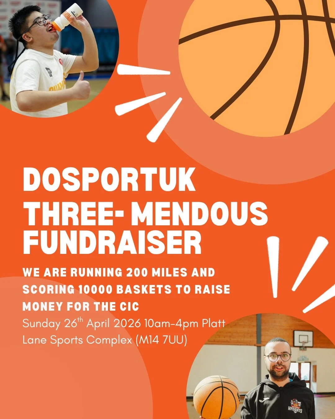 We need your help! 🏀

Behind every session we run, there&rsquo;s so much more happening - court hire, coaching, training, equipment, and all the unseen work that keeps things going.

That&rsquo;s why this season, we&rsquo;re taking on the Three-Mend