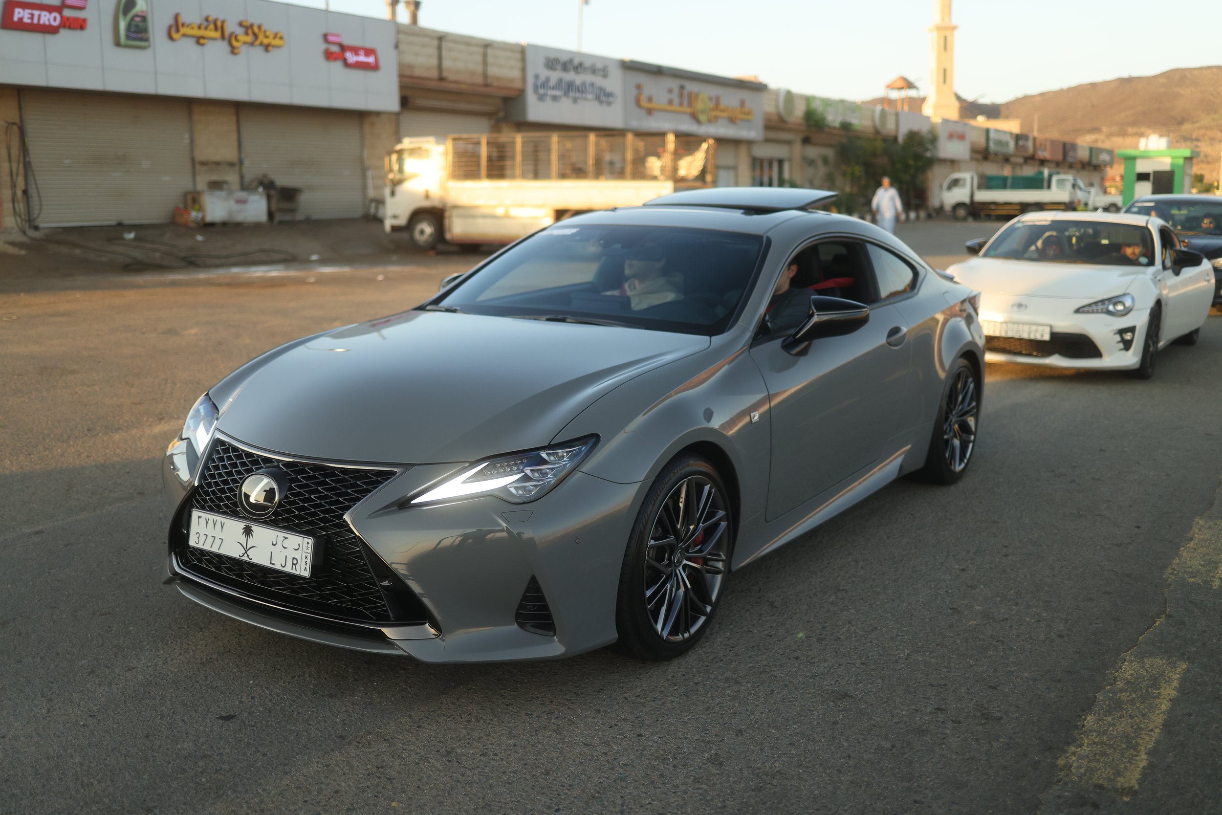 Mohammed Falih, lexus rcf 350 final edetion