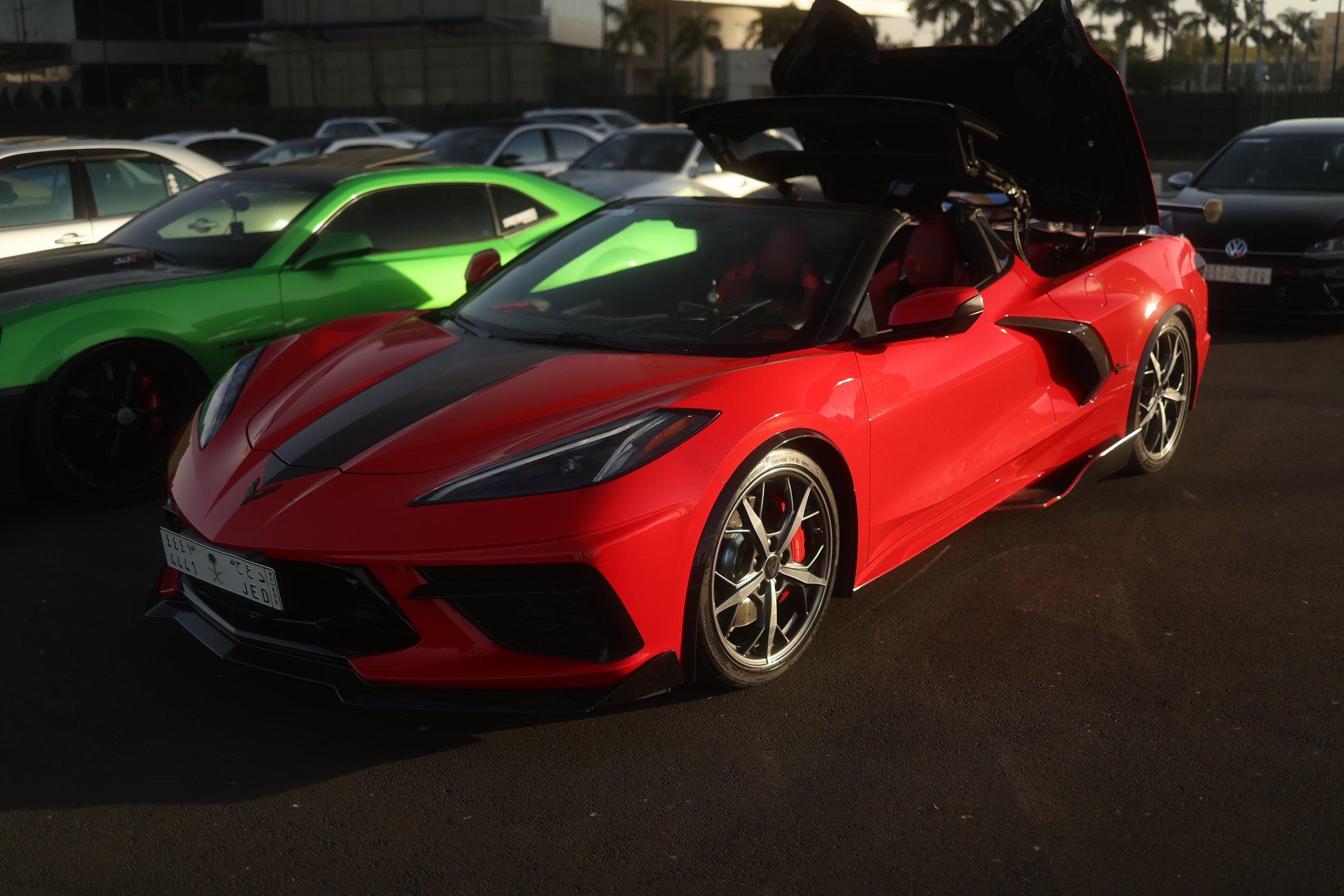Hassan Fallatah, corvette c8