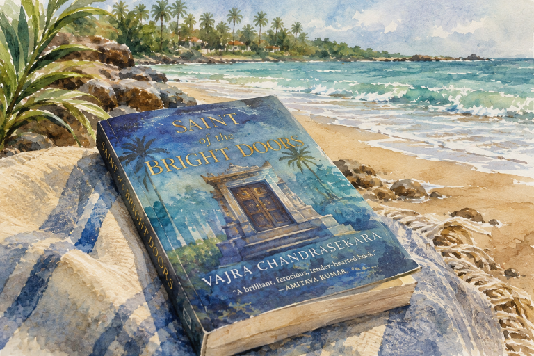 Sri Lankan literature, travel reading list, saint of the bright doors