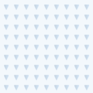 Pattern of light blue triangles and downward-pointing arrows on a white background.