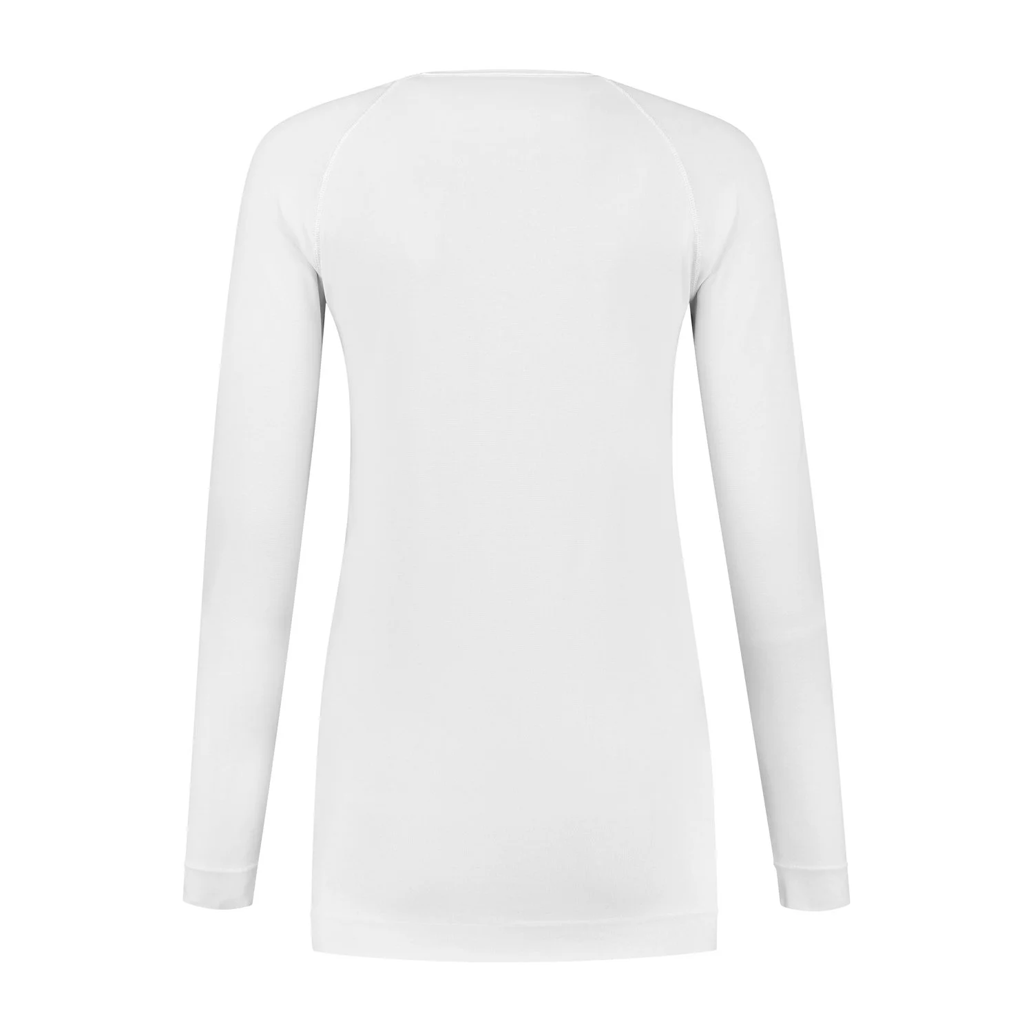 Skafit_Shirt with silver yarn long sleeve white_Back.jpg