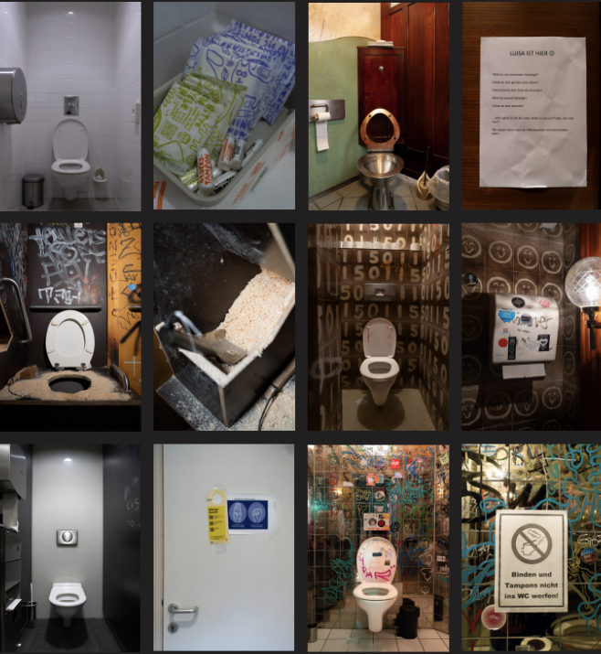 In The Same Stall: Periods by Aliz Bineth