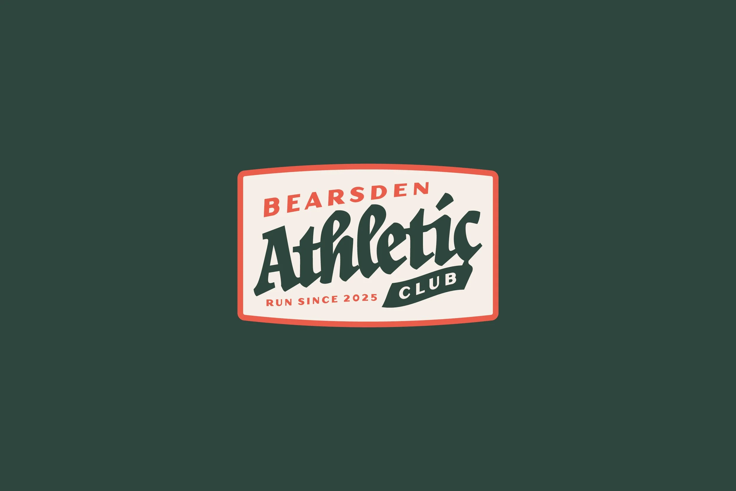 Bearsden Athletic Club badge Design