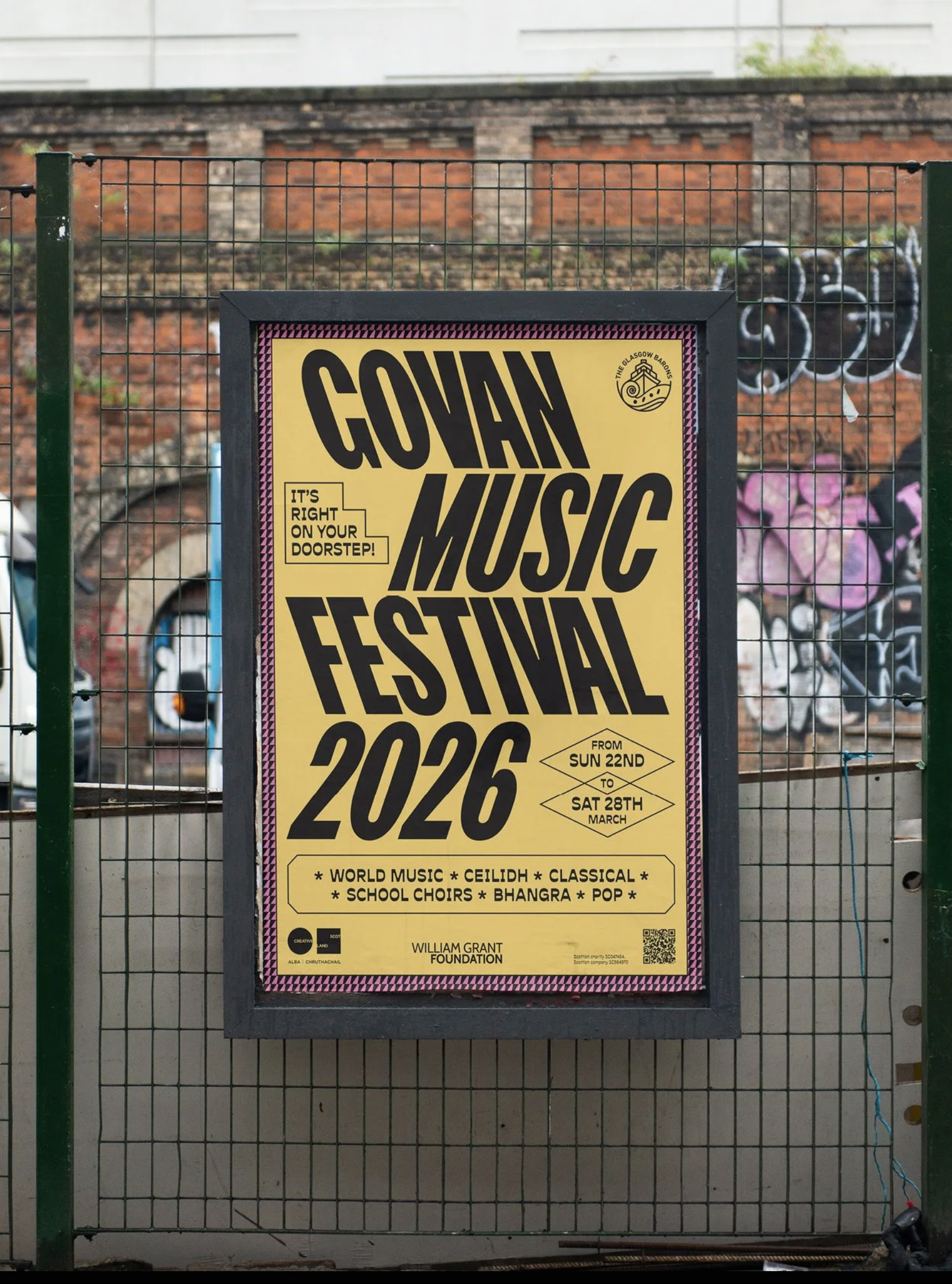 A vibrant new look for Govan Music Festival
