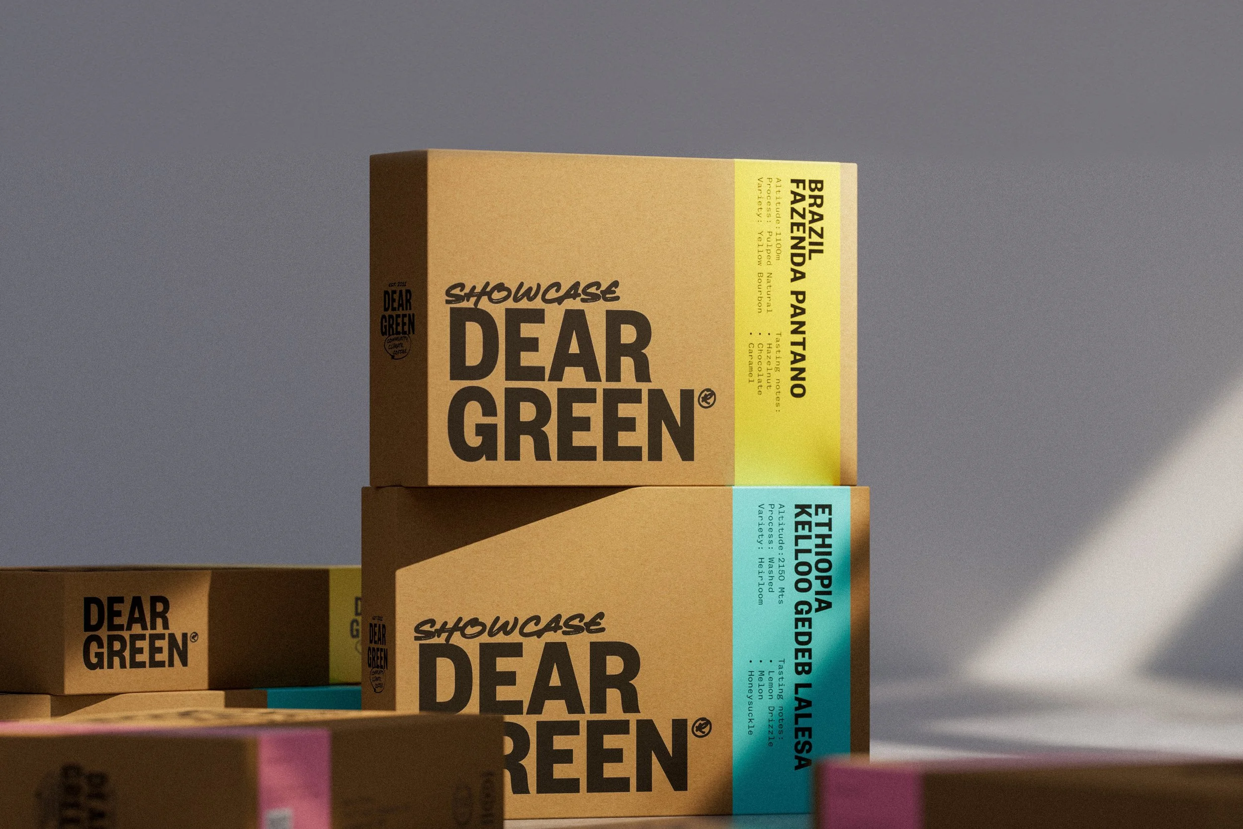 Dear Green Coffee Packaging