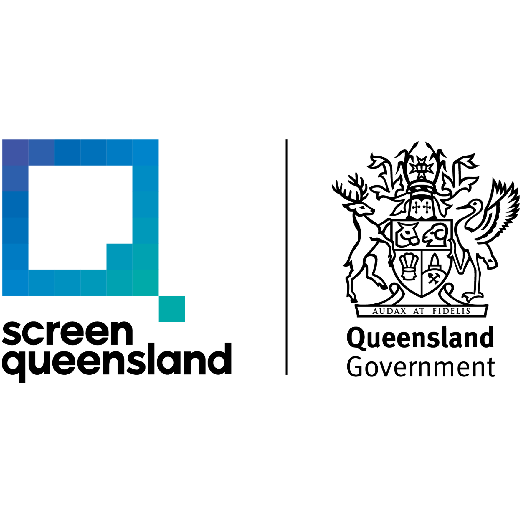 The Logo for Screen QLD