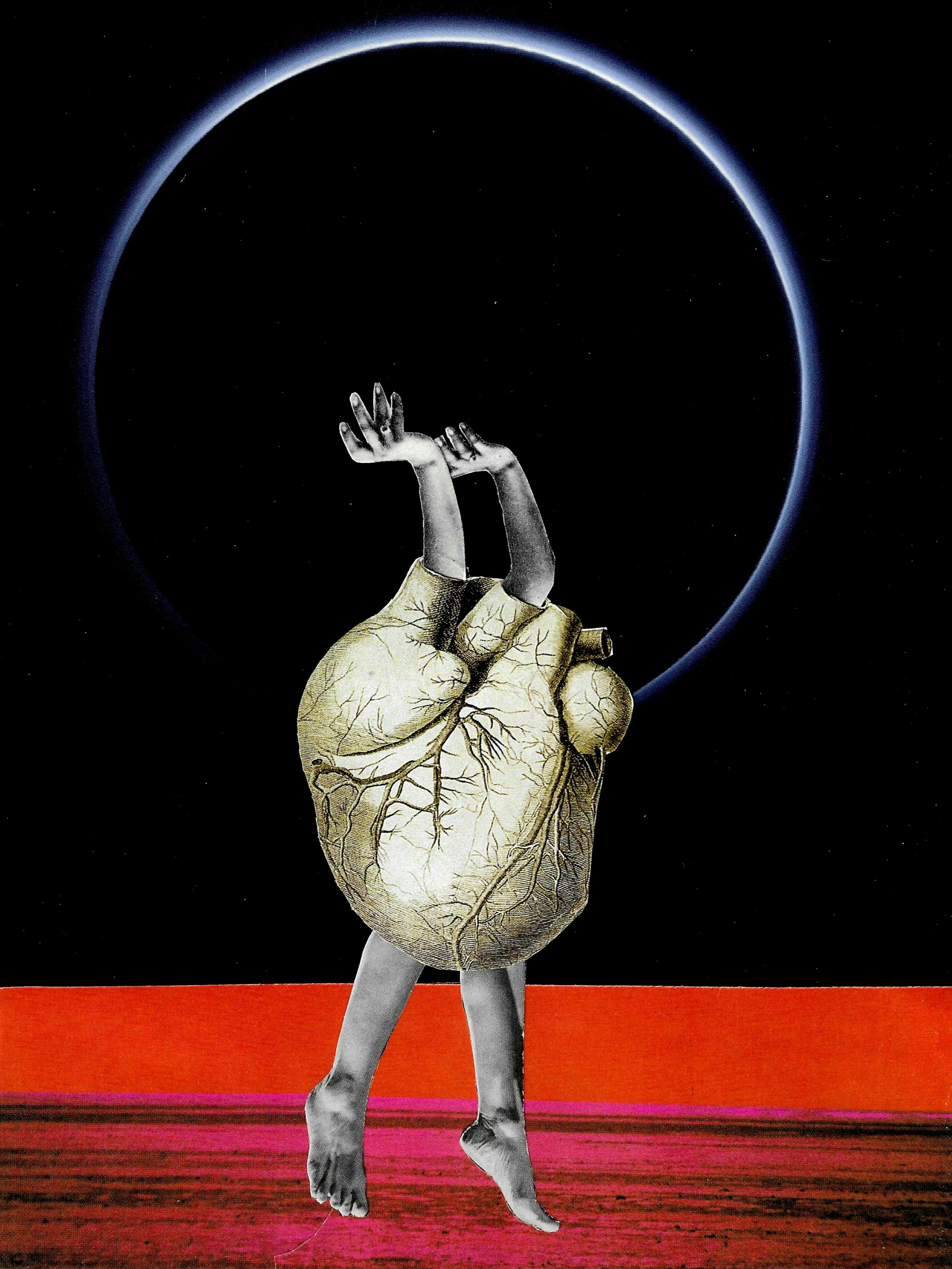 "Eclipse of the heart" Art Print