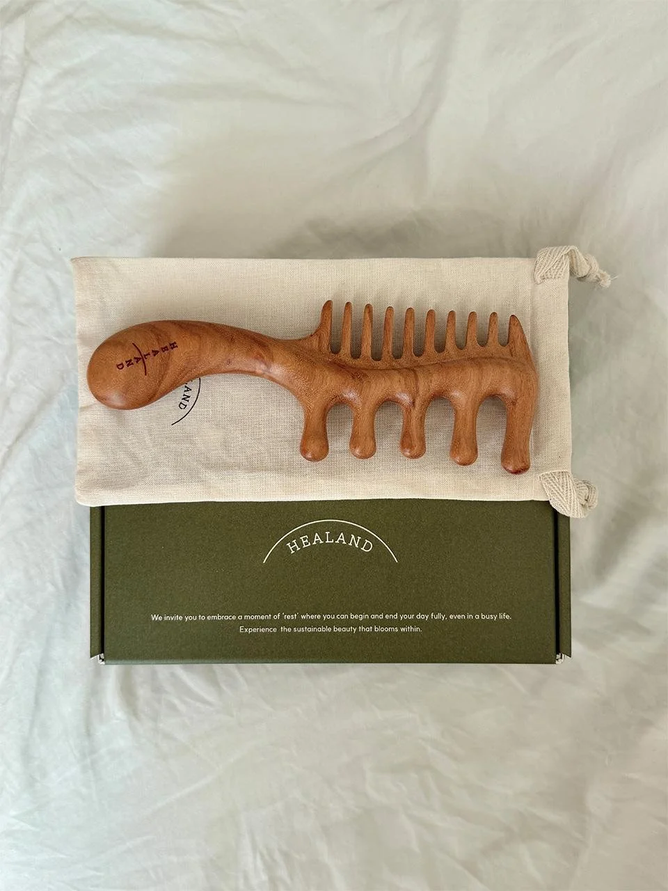 Premium Wooden Hair Comb