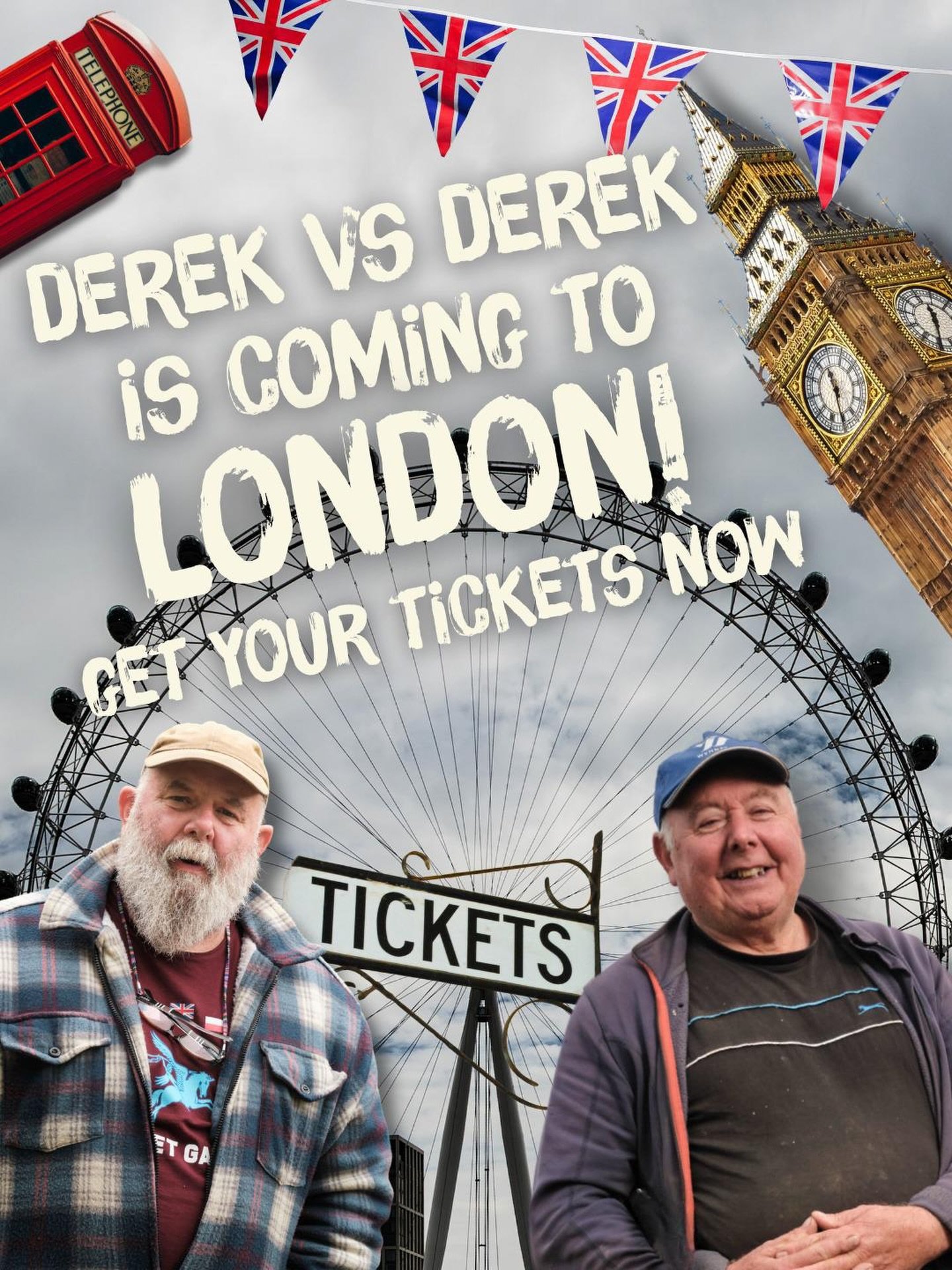 LONDON... WE&rsquo;RE ON OUR WAY! We&rsquo;re so excited to announce the London premiere of Derek vs Derek - and we&rsquo;d love for you to join us 🍿

Come along for a special screening at Curzon Mayfair, followed by an exclusive Q&amp;A with award-