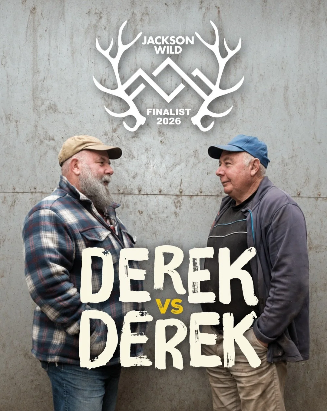 We are excited to share Derek vs Derek has been shortlisted for this years @jacksonwildorg festival in the Feature category 🥳 And our impact campaign selected to pitch for funding as part of the Jackson Wild x @earthalliance impact pitch 🤯 See you 