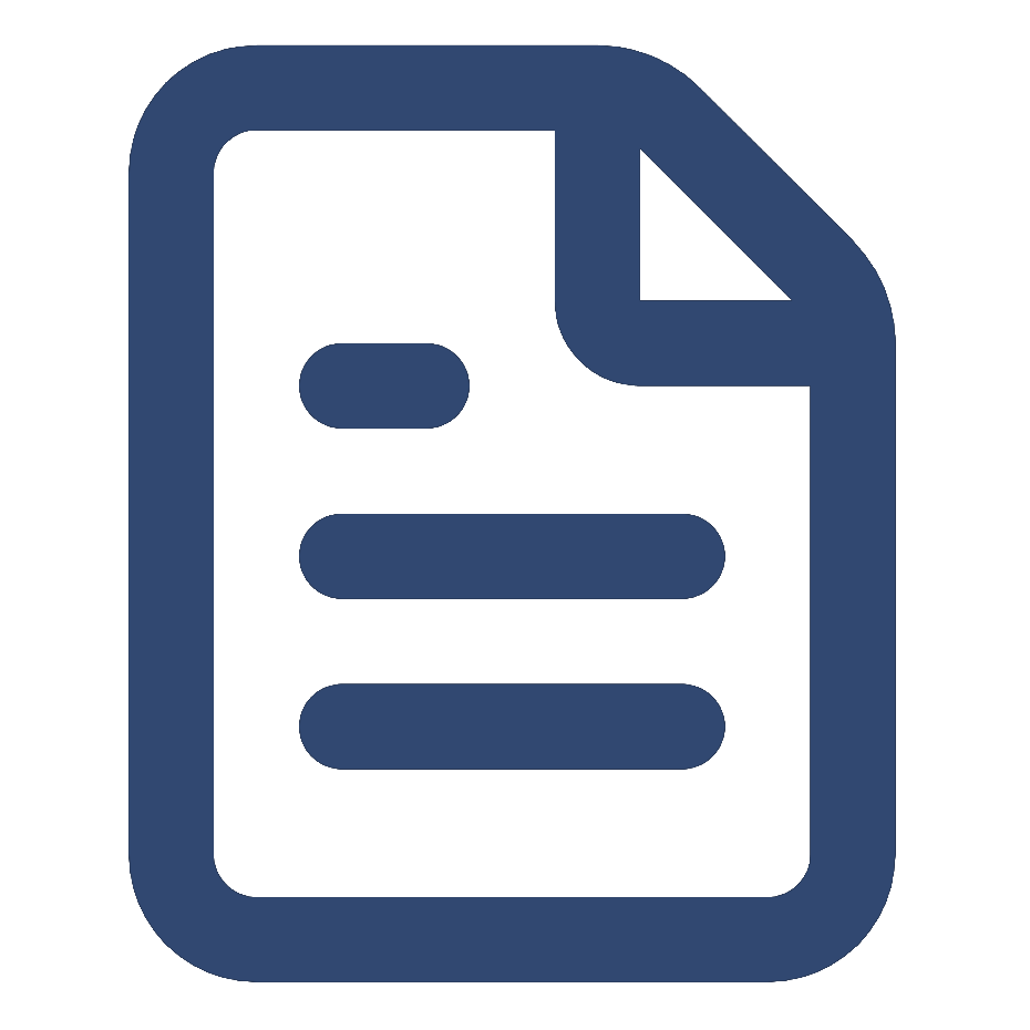 bullet point shaped like a document icon