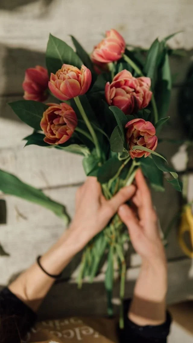 Tulipas y manos para ramo.jpg