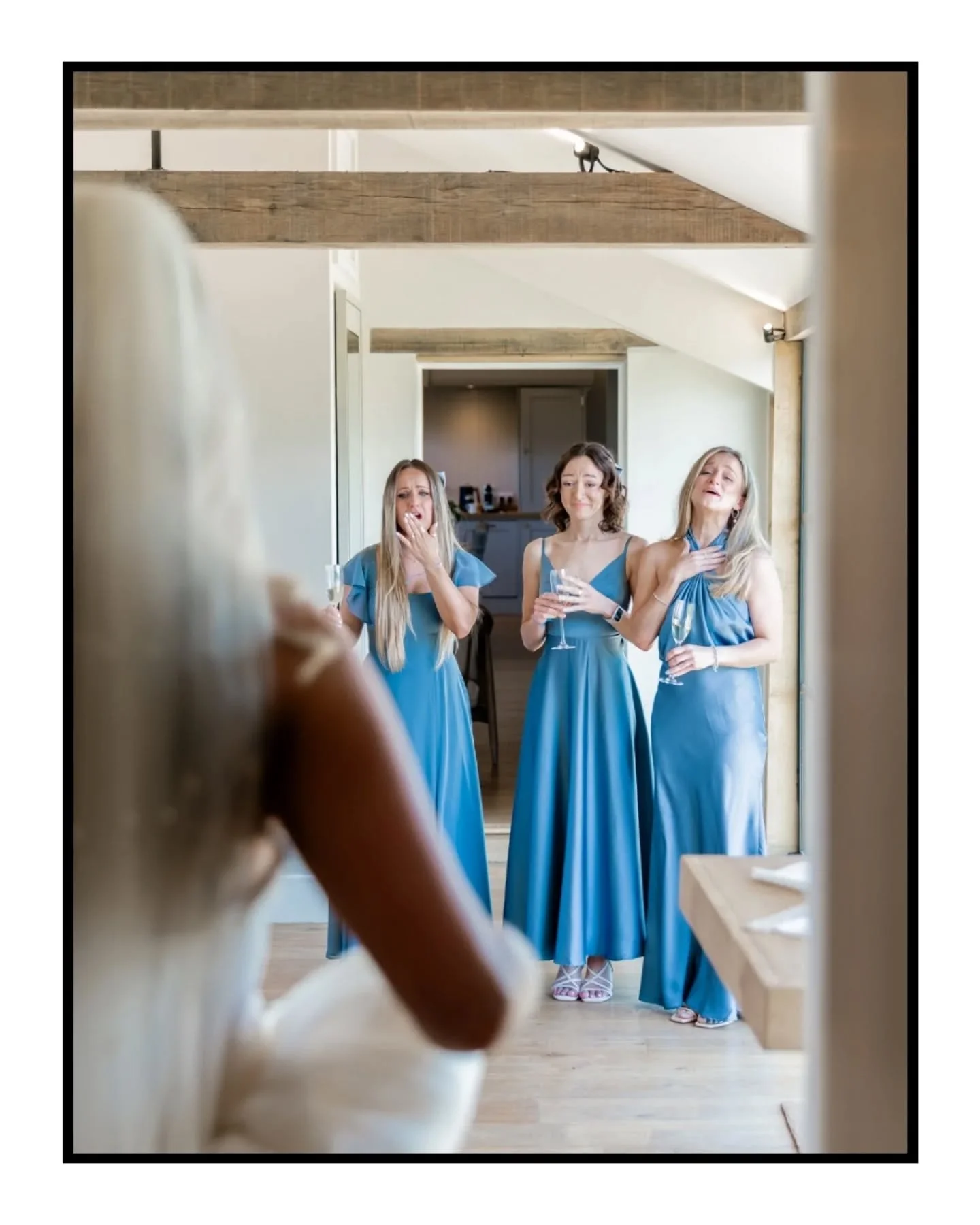 The lovely Sophy's first look with her bridesmaids. 

@primrosehillfarm

#primrosehillfarm #documentaryweddingphotographer #irelandweddingphotographers #irelandweddingphotography #relaxedweddingphotography #husbandandwifephotographyteam #mayoweddingp