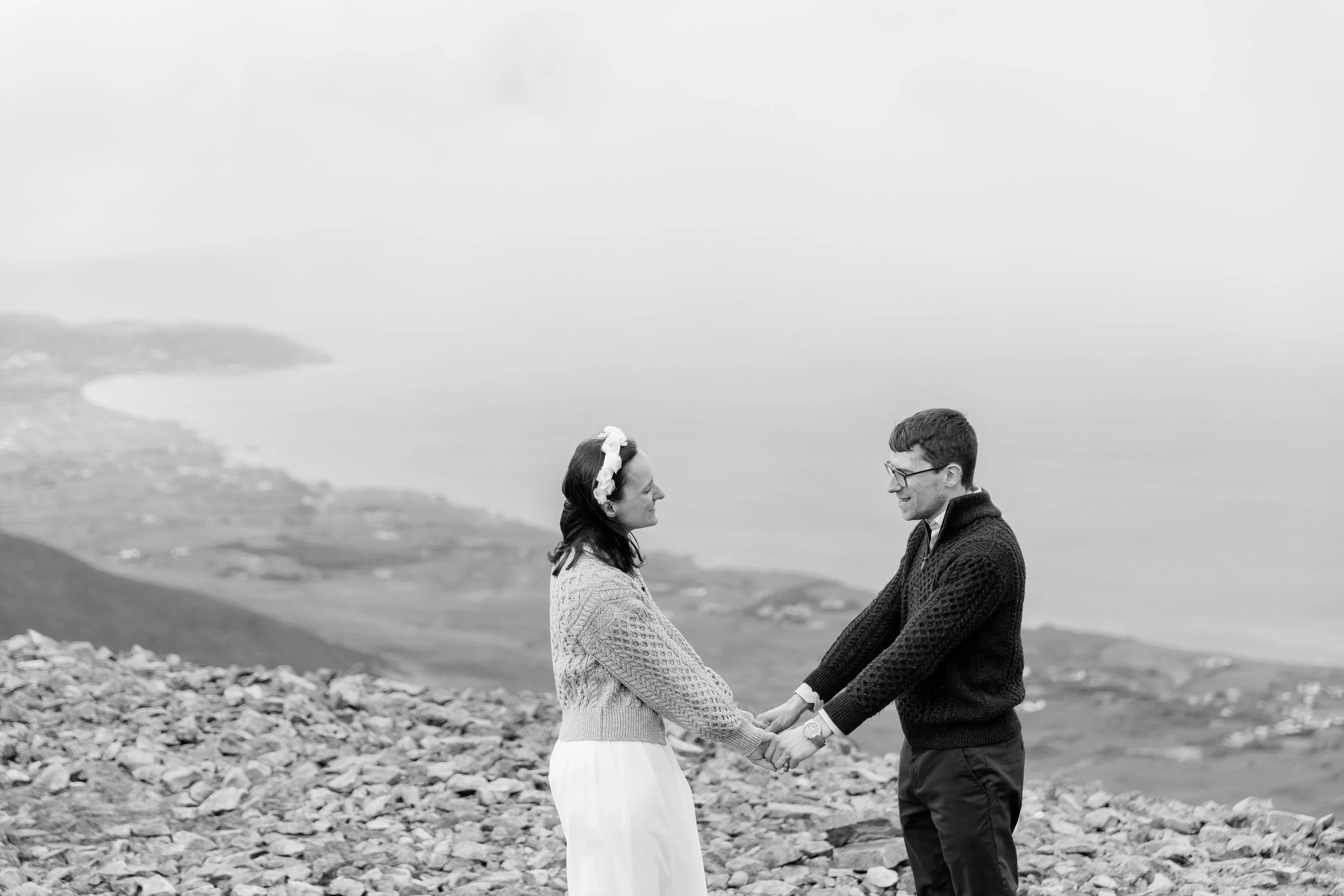 Croagh Patrick Wedding Photography Mayo Elopement Westport