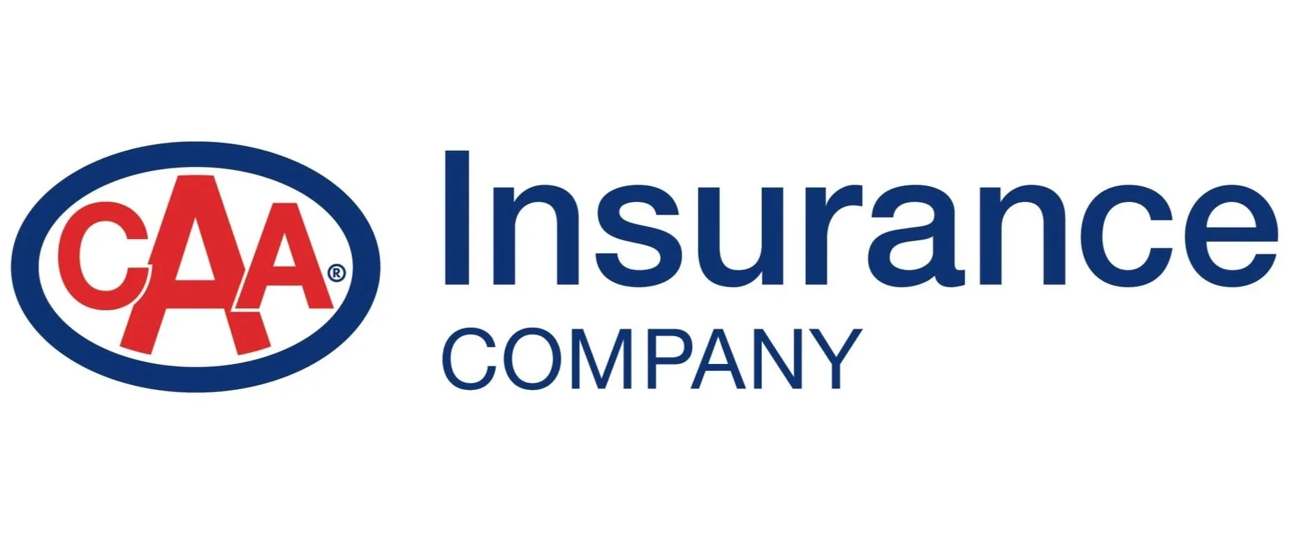 CAA Insurance Company logo with red and blue text